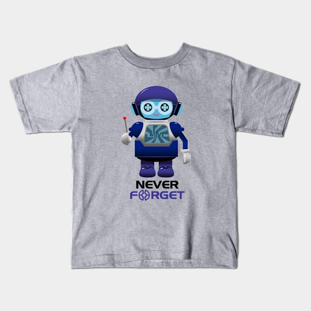 SMRT-1 // never forget Kids T-Shirt by justinkzucker